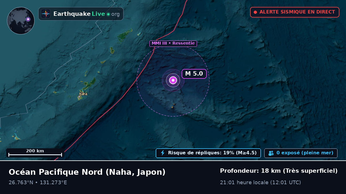 Océan Pacifique Nord (Japon)