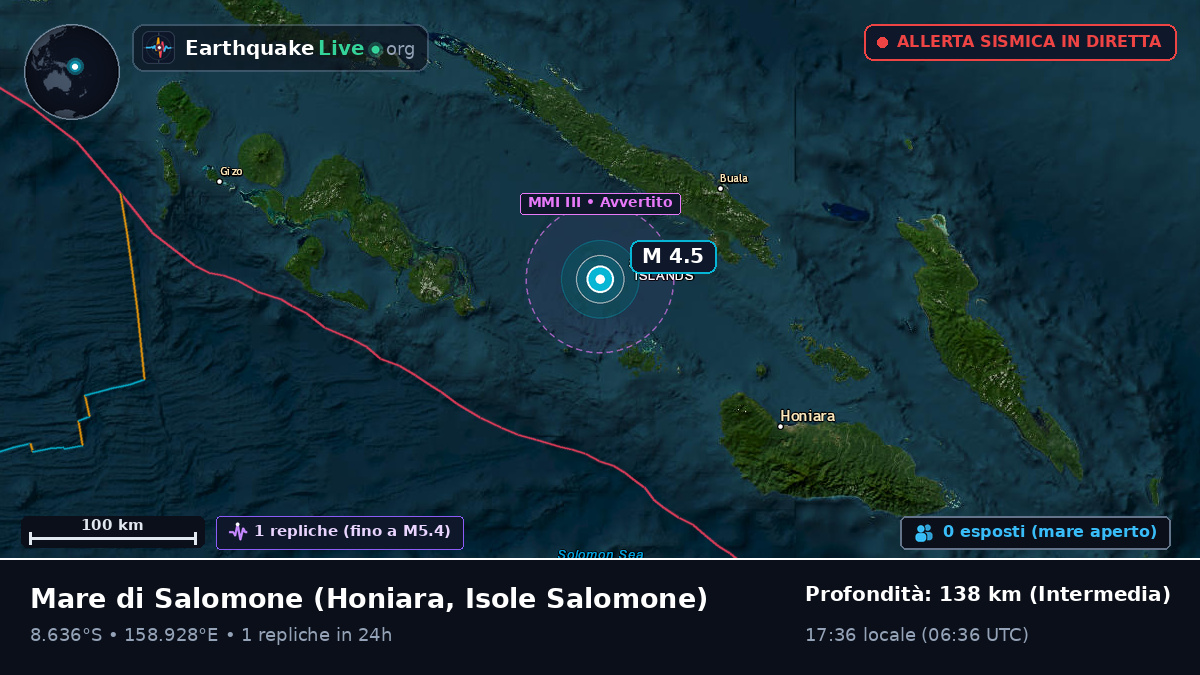 Mare di Salomone (Isole Salomone)
