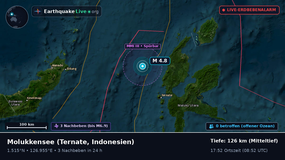 Molukkensee (Indonesien)