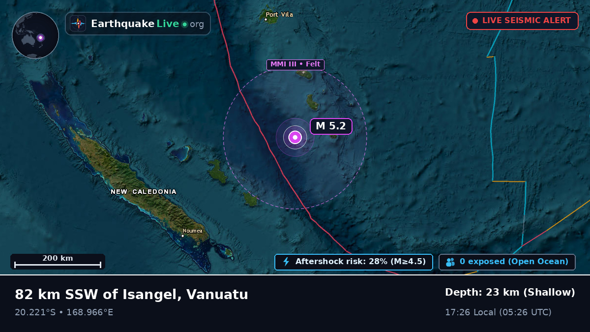 South Pacific Ocean (Vanuatu)