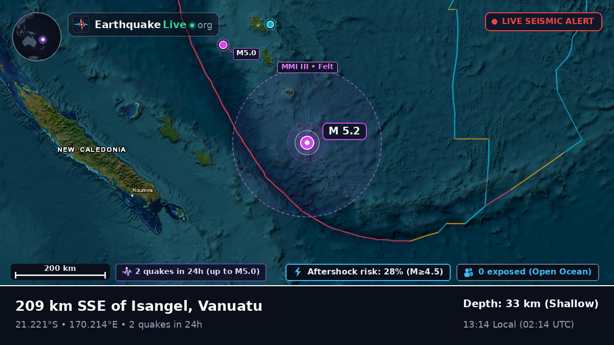 South Pacific Ocean (New Caledonia)
