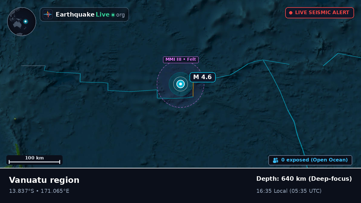 South Pacific Ocean (Vanuatu)