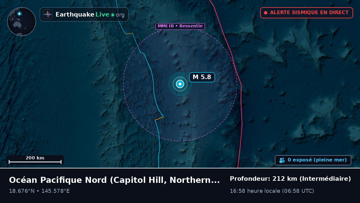 Océan Pacifique Nord (Northern Mariana Islands)