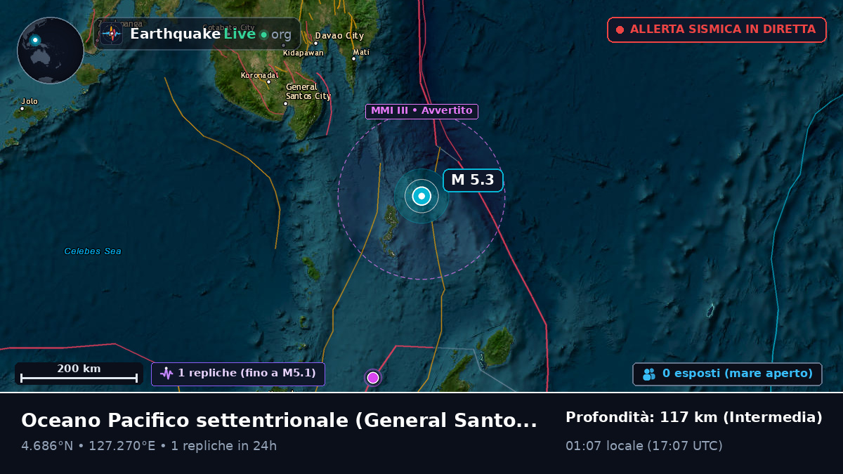 Oceano Pacifico settentrionale (Filippine)