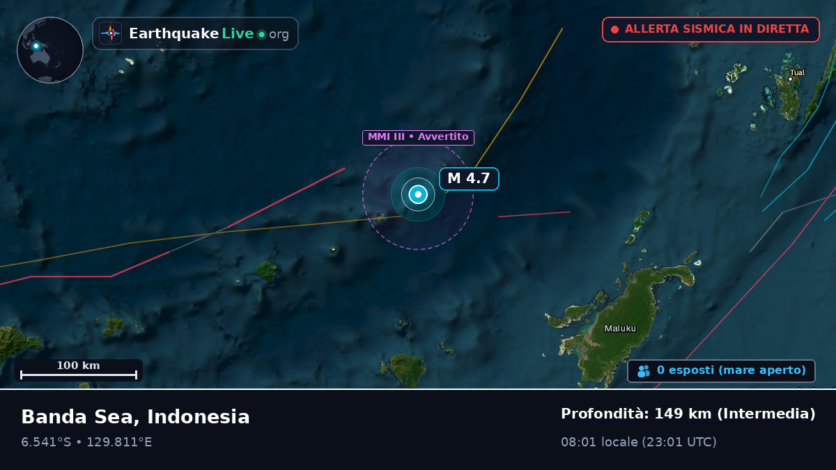 Mare di Banda (Indonesia)