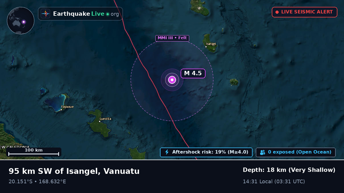 South Pacific Ocean (Vanuatu)
