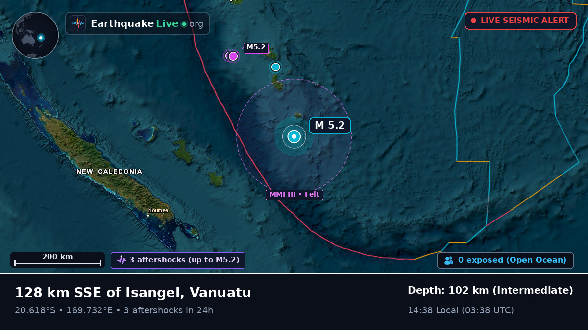 South Pacific Ocean (Vanuatu)