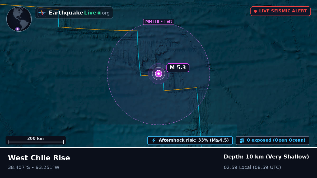 South Pacific Ocean (Chile)