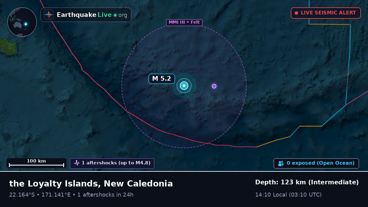 South Pacific Ocean (New Caledonia)
