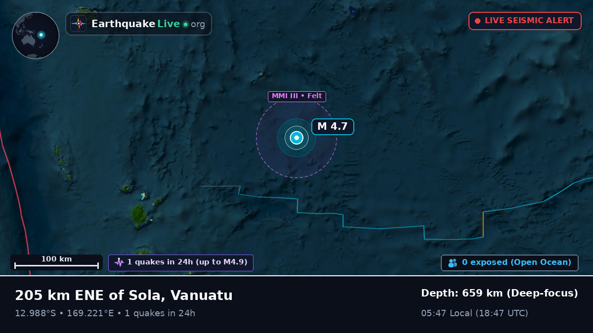 South Pacific Ocean (Vanuatu)