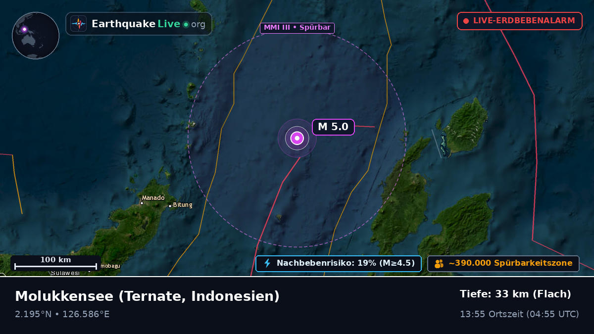 Molukkensee (Indonesien)