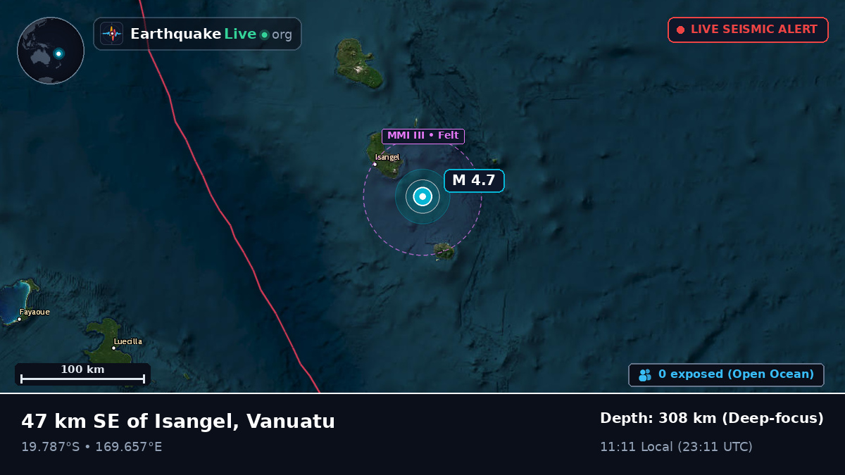 South Pacific Ocean (Vanuatu)