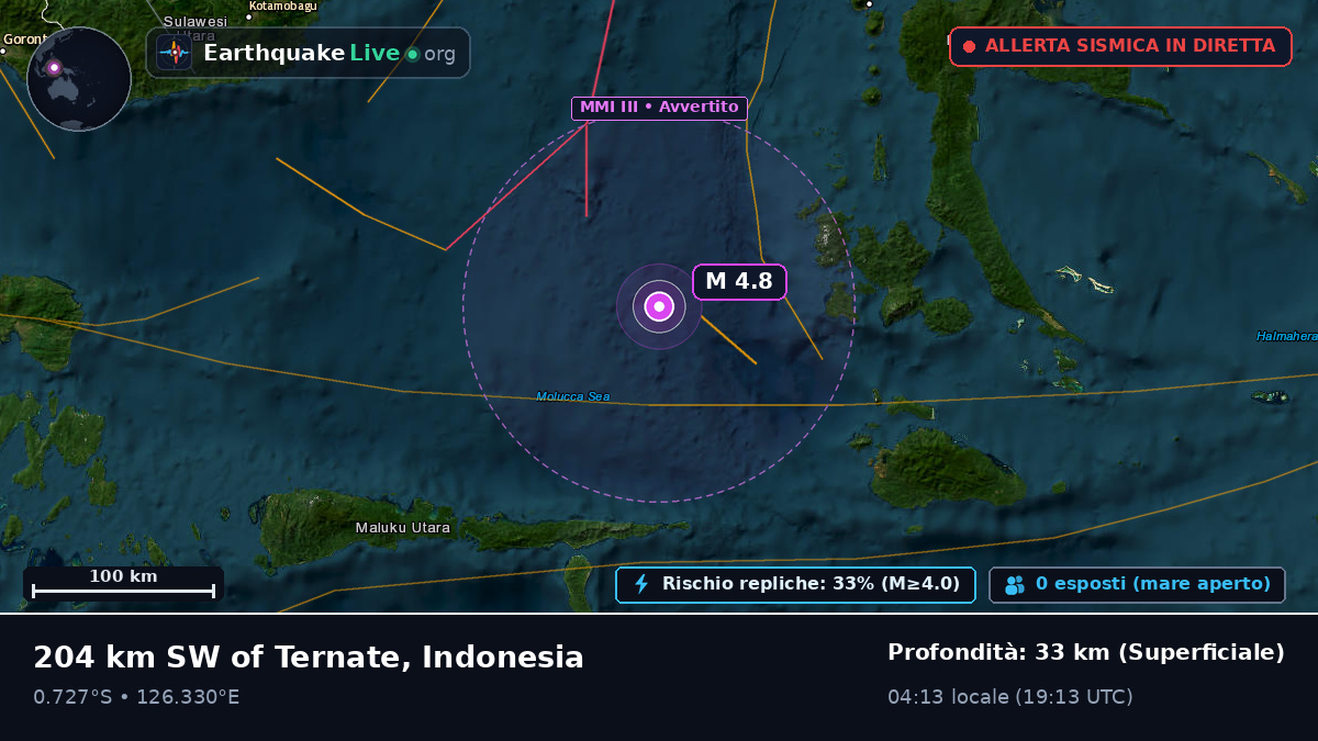 Mare delle Molucche (Indonesia)