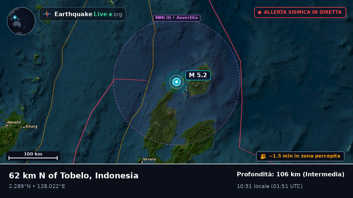 Mare delle Molucche (Indonesia)