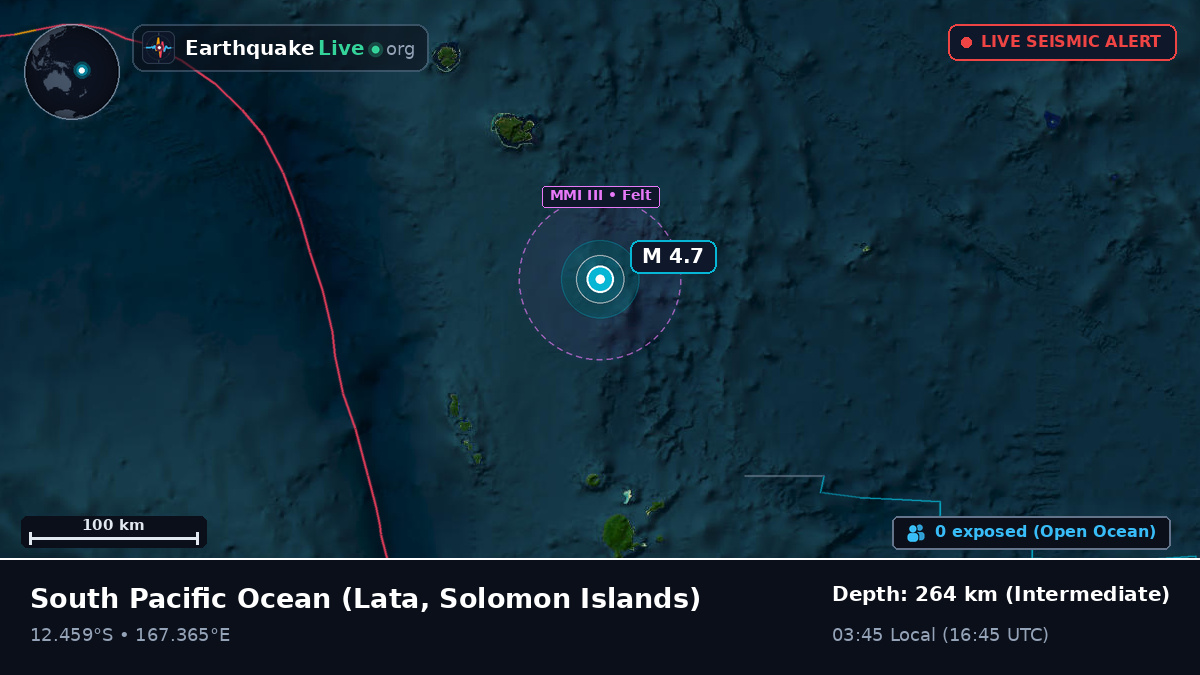 South Pacific Ocean (Solomon Islands)