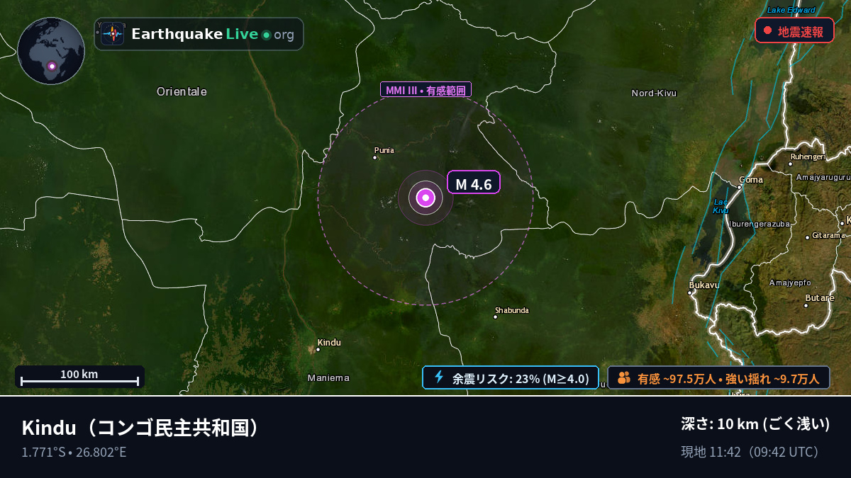 Maniema, コンゴ民主共和国