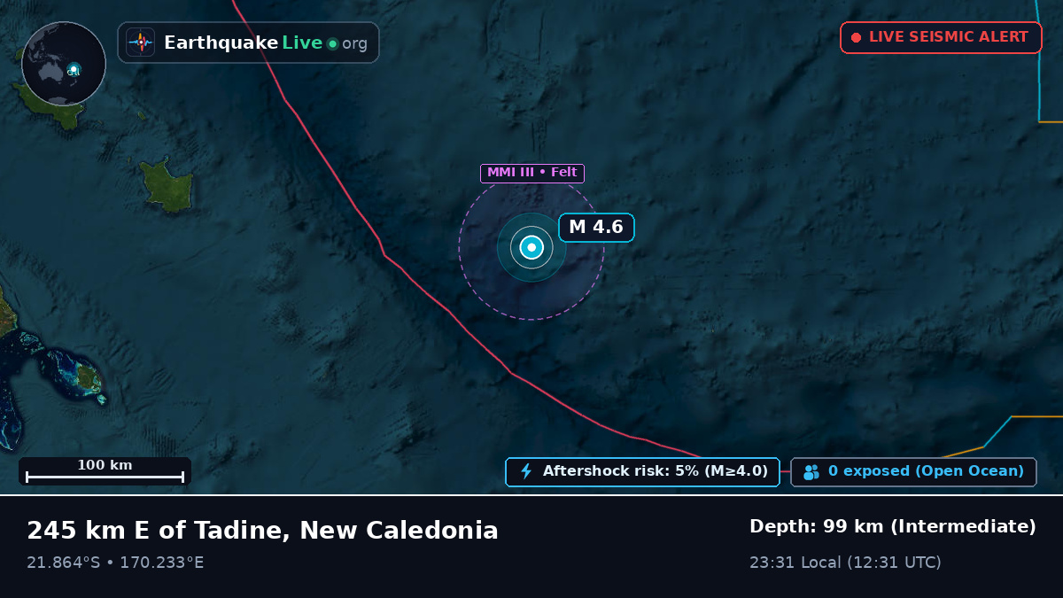 South Pacific Ocean (New Caledonia)