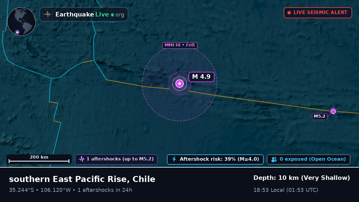 South Pacific Ocean (Chile)