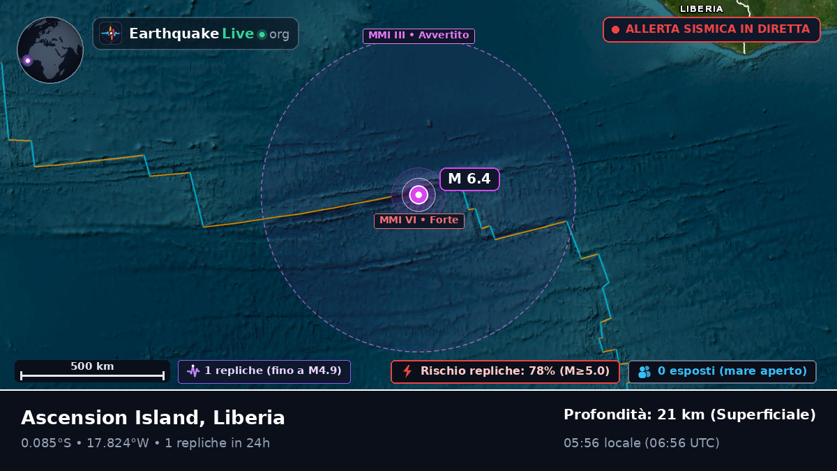 Oceano Atlantico meridionale (Liberia)