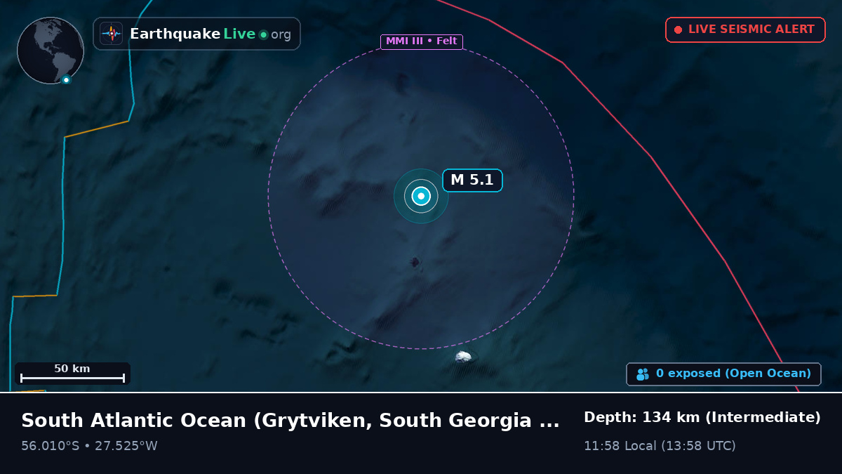 South Atlantic Ocean (South Georgia and the Islands)