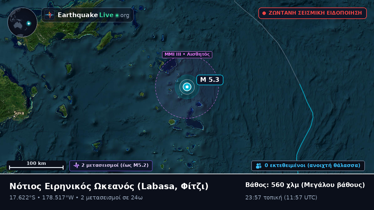 Νότιος Ειρηνικός Ωκεανός (Φίτζι)