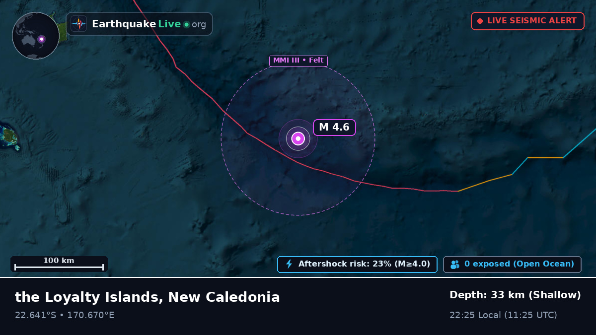 South Pacific Ocean (New Caledonia)