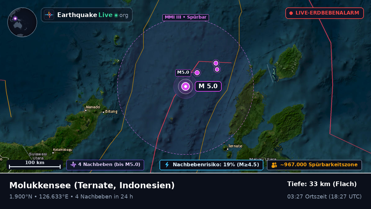 Molukkensee (Indonesien)