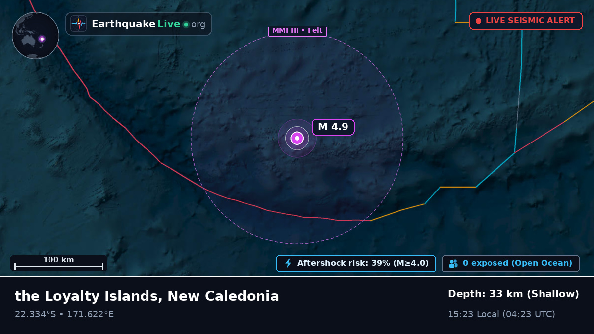 South Pacific Ocean (New Caledonia)