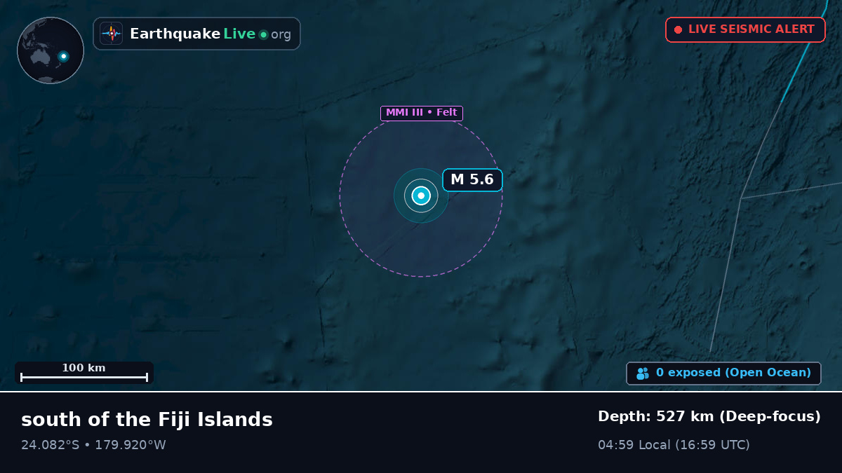 South Pacific Ocean (Tonga)