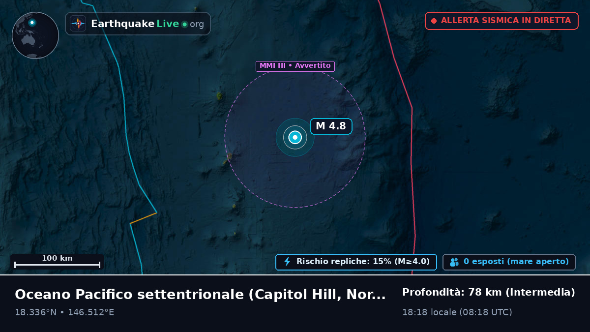 Oceano Pacifico settentrionale (Northern Mariana Islands)