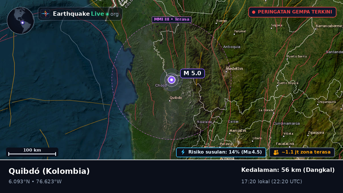 Chocó, Kolombia