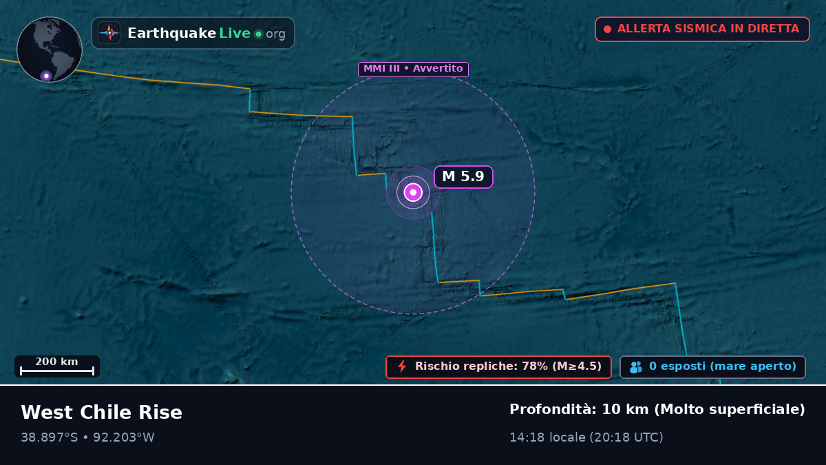 Oceano Pacifico meridionale (Cile)