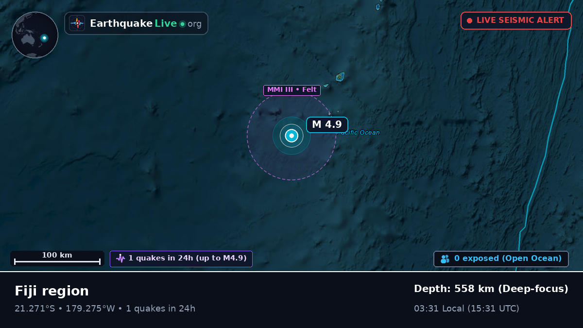 South Pacific Ocean (Tonga)