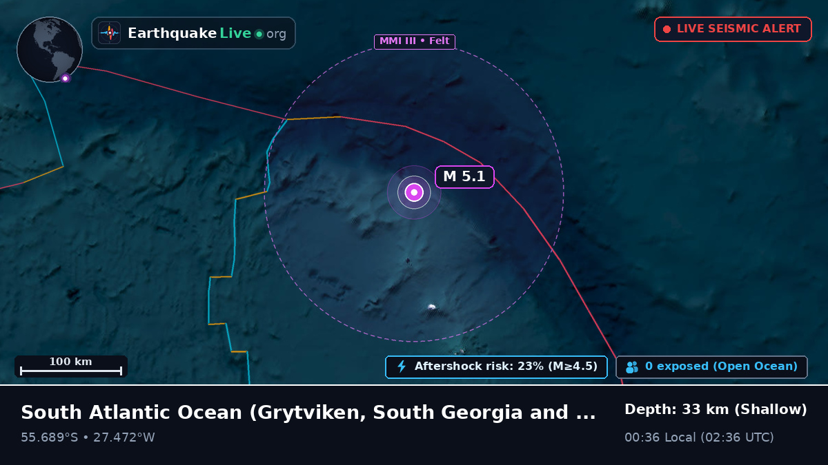 South Atlantic Ocean (South Georgia and the Islands)