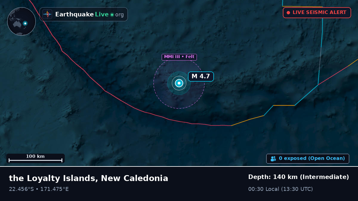 South Pacific Ocean (New Caledonia)