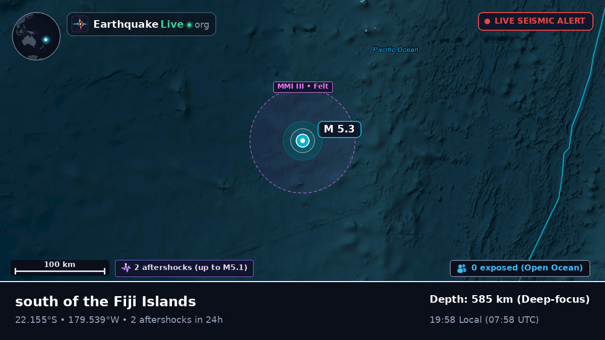 South Pacific Ocean (Tonga)