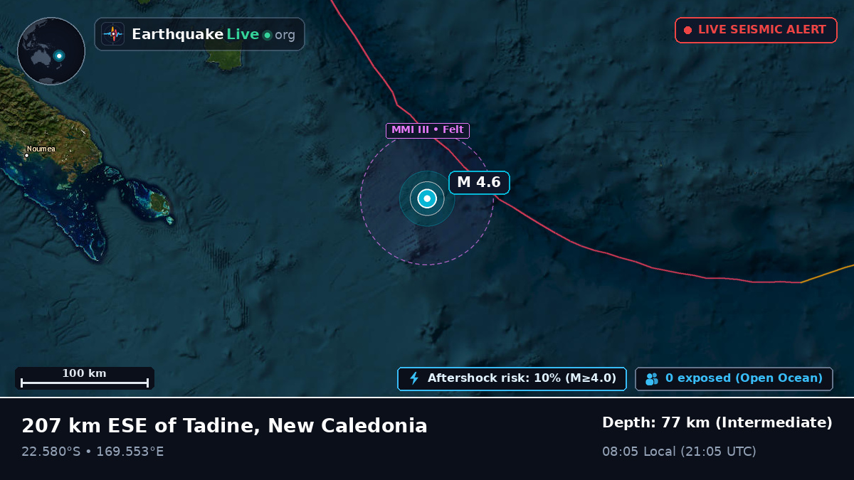 South Pacific Ocean (New Caledonia)