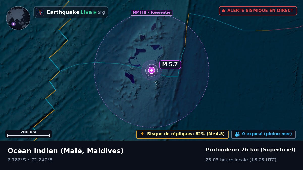 Océan Indien (Maldives)