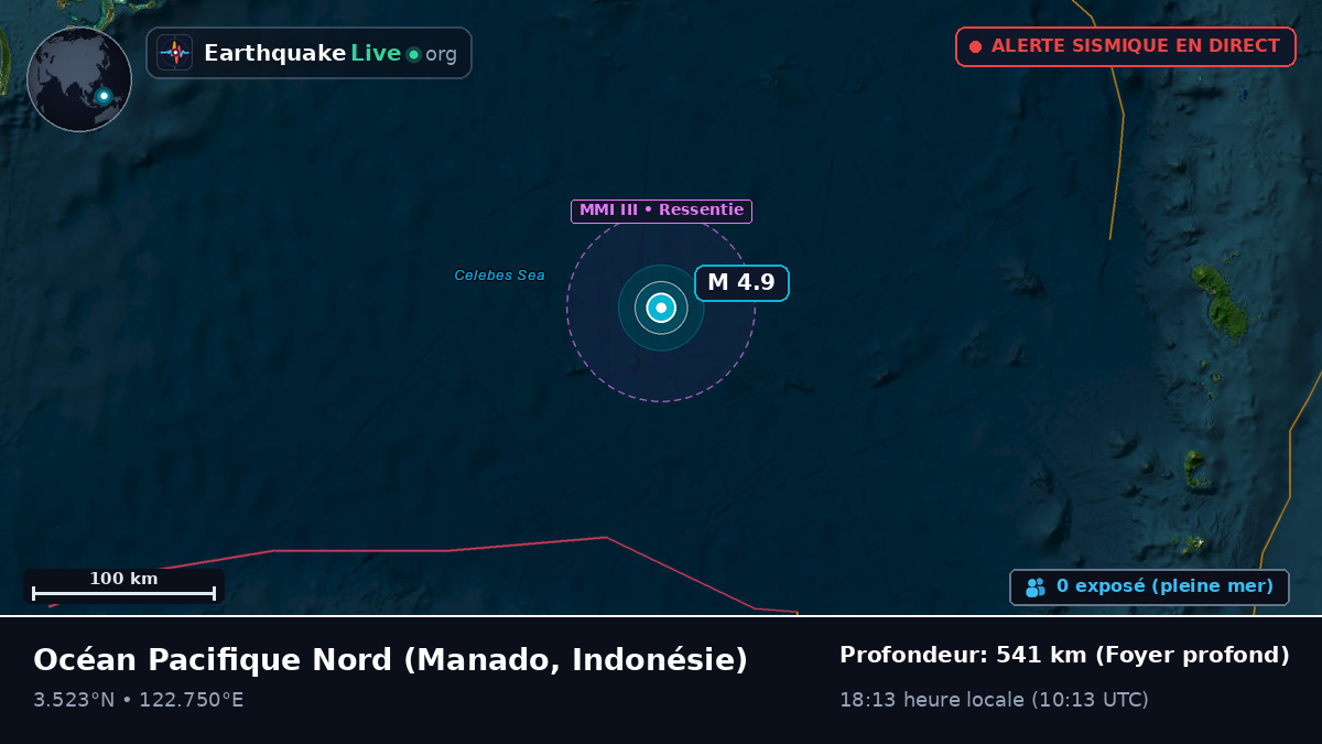 Océan Pacifique Nord (Indonésie)