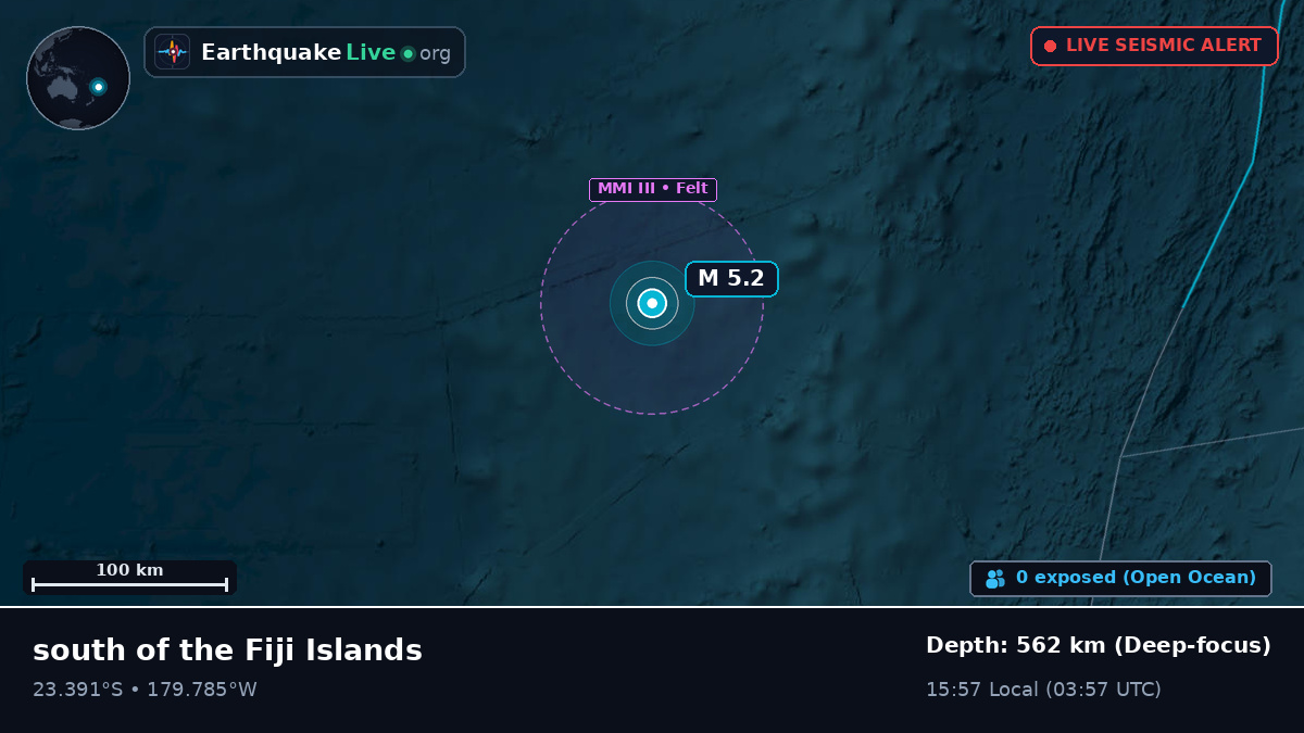 South Pacific Ocean (Tonga)