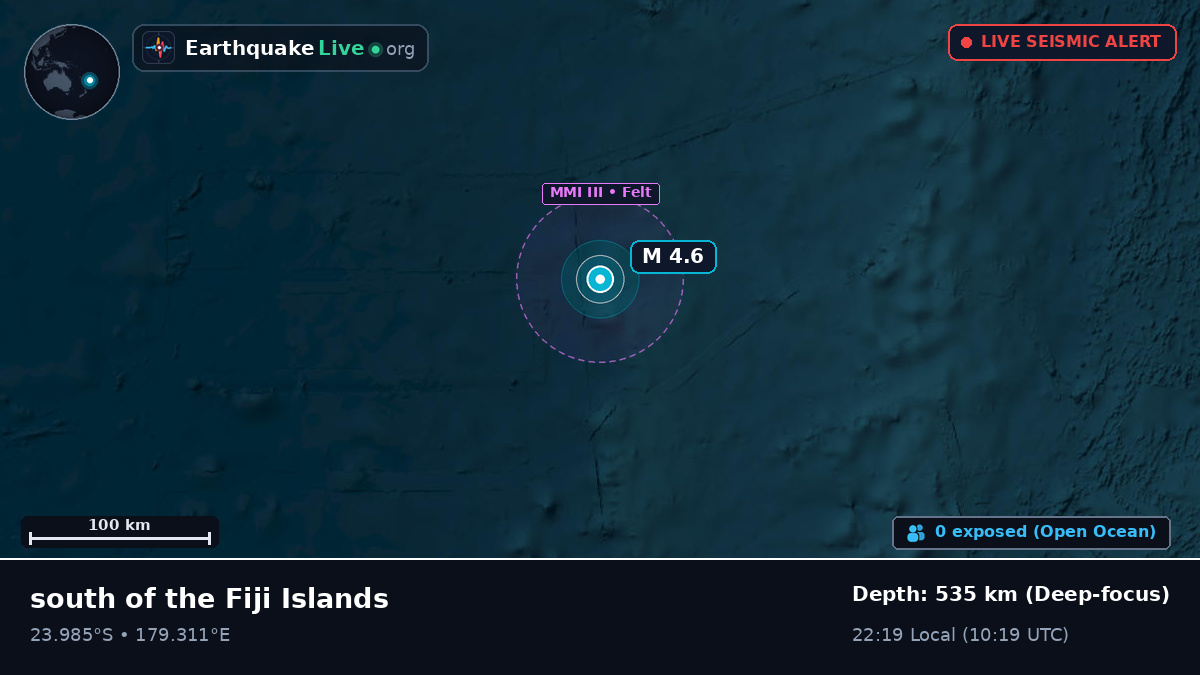 South Pacific Ocean (Tonga)