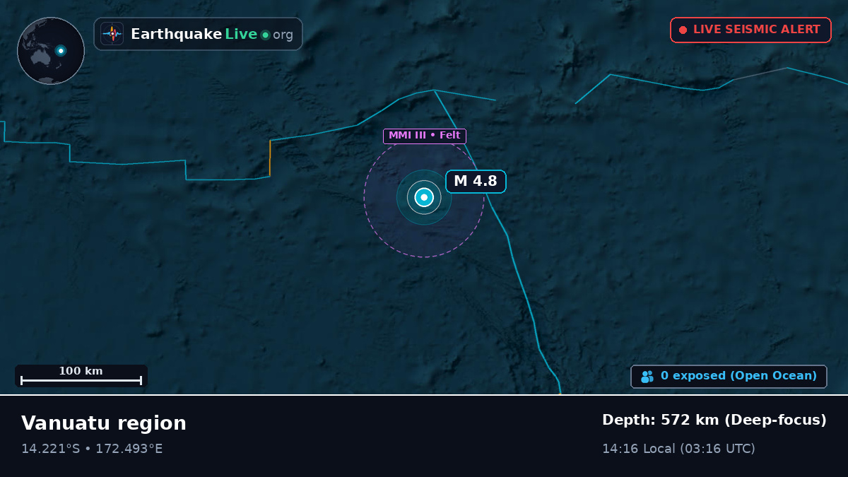 South Pacific Ocean (Vanuatu)