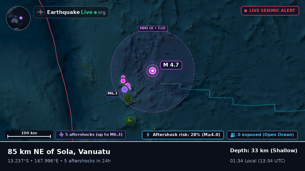 South Pacific Ocean (Vanuatu)