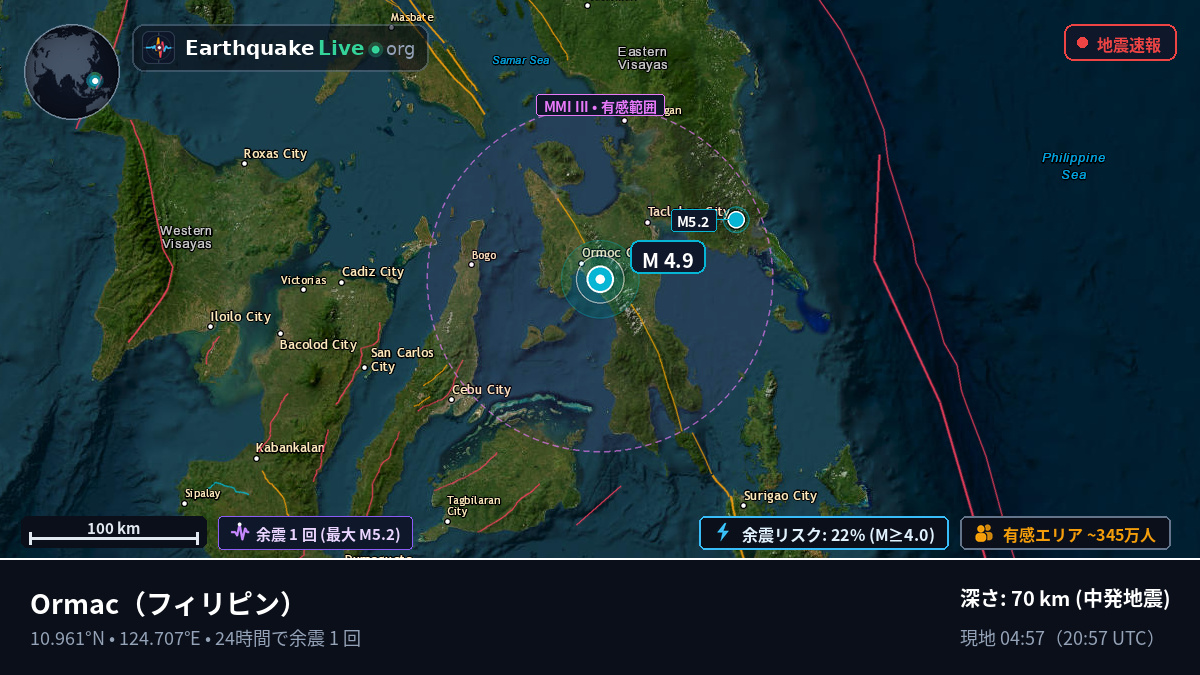 Ormac, Leyte, フィリピン