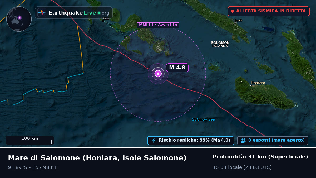 Mare di Salomone (Isole Salomone)