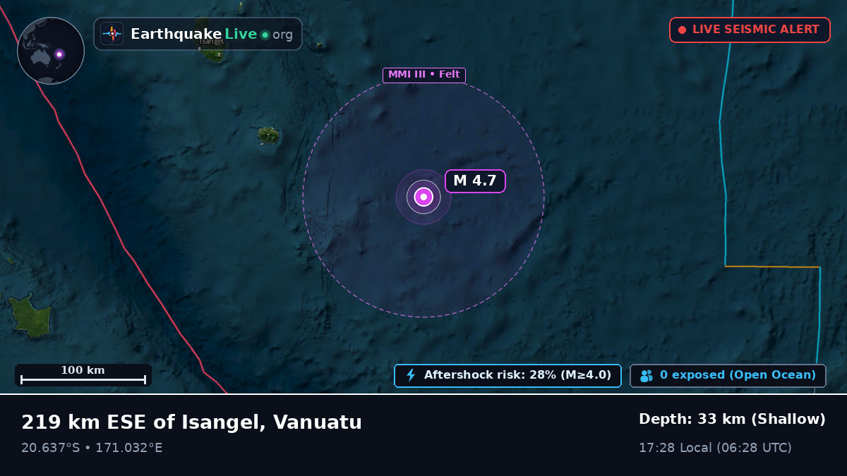 South Pacific Ocean (Vanuatu)