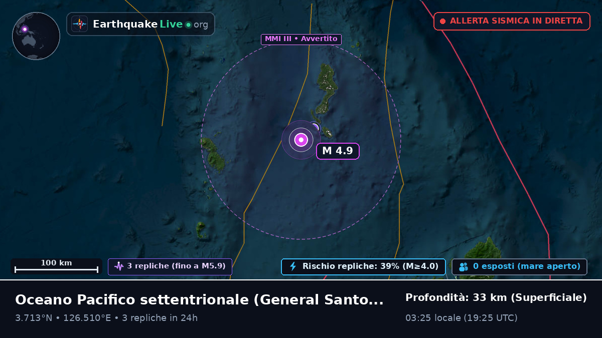 Oceano Pacifico settentrionale (Filippine)