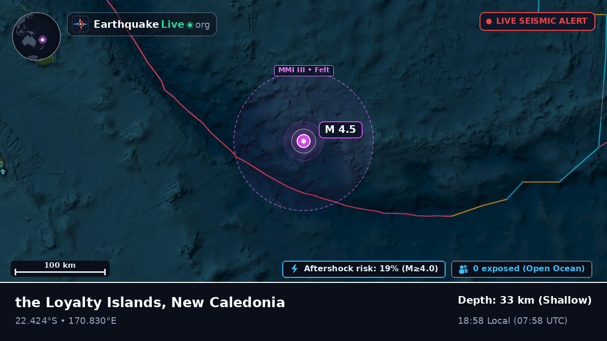 South Pacific Ocean (New Caledonia)