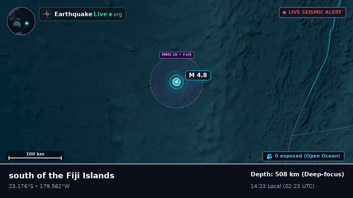 South Pacific Ocean (Tonga)