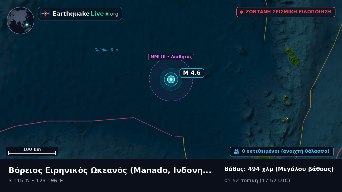 Βόρειος Ειρηνικός Ωκεανός (Ινδονησία)